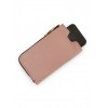 Faux Leather Zip Cell Phone Wallet - Wallets - $5.99 