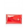 Faux Patent Leather Asymmetrical Envelope Clutch - バッグ クラッチバッグ - $12.99  ~ ¥1,462