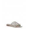 Faux Patent Leather Studded Sandals - Сандали - $12.99  ~ 11.16€