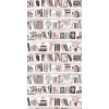 Faux bookcase wallpaper by kate spade - Illustrazioni - 