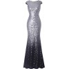 Fazadess Women's Sparkling Gradual Sequin Brief Elegant Mermaid Evening Dress - Dresses - $69.99 