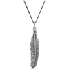 Feather Necklace #feathers #birdjewelry - Ogrlice - $35.00  ~ 30.06€