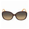 Fendi Brown Ochre Double Shaded Asia Fit Sunglasses - Eyewear - $114.99  ~ 98.76€