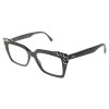 Fendi FF 0262 807 Black Plastic Square Eyeglasses 51mm - Eyewear - $179.82 