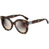 Fendi Peekaboo FF 0265/S 0086 ‑ Havana/Silver Violet Sunglasses - Eyewear - $146.86 