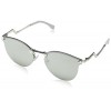 Fendi Women's Rimless Bottom Sunglasses, Palladium/Silver Mirror, One Size - Eyewear - $166.12  ~ ¥18,697