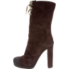 Fendi Corduroy Ankle Boots - Stivali - 
