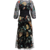 Fendi Floral-embroidered tulle overlay s - ワンピース・ドレス - 