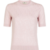Fendi SWEATER Pink cotton and viscose sw - Koszule - krótkie - 
