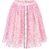 Fendi Sheer floral skirt - Saias - 