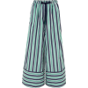 Fendi Striped Cotton Pants - Capri & Cropped - 