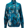 Ferragamo - Silk Rabbit Print Shirt - Camisa - curtas - $1,290.00  ~ 1,107.96€