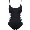 Firpearl Women's Black One Piece Swimsuit Cutout Bathing Suit Bandage Monokini Swimwear - Kostiumy kąpielowe - $22.99  ~ 19.75€