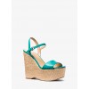 Fisher Leather Wedge - Keilabsatz - $140.00  ~ 120.24€