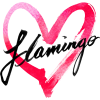 Flamingo Love text - Other - 