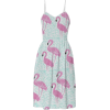 Flamingo dress - ワンピース・ドレス - 