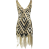 Flapper Cocktail Dress - sukienki - 