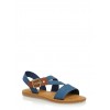 Flat Sandals with Asymmetrical Buckle Strap - Sandals - $14.99 