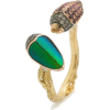 Floaty Scarab Stackable Ring - Aneis - 