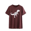 Floerns Women's Cute Graphic Print Short Sleeve Summer T Shirt Tee - T-shirts - $22.99 