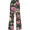 Floral-Print Stretch-Cotton Flared-Leg P - Capri & Cropped - 