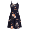 Floral Slip Mini A Line Dress - Vestiti - 