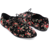 Floral oxfords - Buty - 