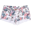 Floral print denim - Spodnie - krótkie - 