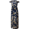Floral Chiffon Maxi Dress - Платья - 