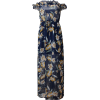 Floral Chiffon Maxi Dress - Dresses - 