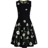 Floral-Embroidered Cotton-Blend Dress - sukienki - $2,190.00  ~ 1,880.96€