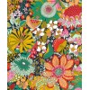 Floral Garden Sixties Print - イラスト - 