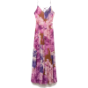 Floral Godet Dress - Haljine - 