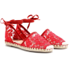 Floral Lace Espadrilles - Klassische Schuhe - 