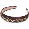 Floral Pastel Embellishment Headband - Klobuki - $72.80  ~ 62.53€