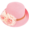Floral Wide Brim Sun Hat - Sombreros - 