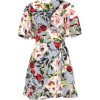 Floral Wrap Dress - Kleider - 