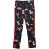 Floral print trousers with side stripe - Capri & Cropped - £29.99 
