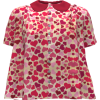 Floramoon Sweetheart Blouse - Camisa - curtas - $80.00  ~ 68.71€