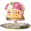 Flower Cake - Ilustracje - 