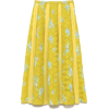 Flower lace print skirt (knee length / M - Spudnice - 