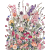 Flower wallpaper - Illustrazioni - 