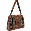 Foulard bag with embroidery - Hand bag - 