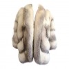 Fox Scalloped edge Fur Jacket Oversized - Jacket - coats - 