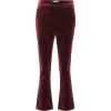 Frame - Cropped velvet pants - Capri hlače - 