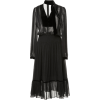 Frame - Velvet silk midi dress - Obleke - 