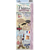 France - Cardstock Stickers - Illustrations - $2.25 