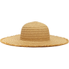 Frayed Floppy Straw Hat - Cappelli - 