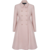 French Connection Pink Coat - Chaquetas - 
