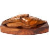 French Lovedoves Oak Walnut rosewood box - Items - 